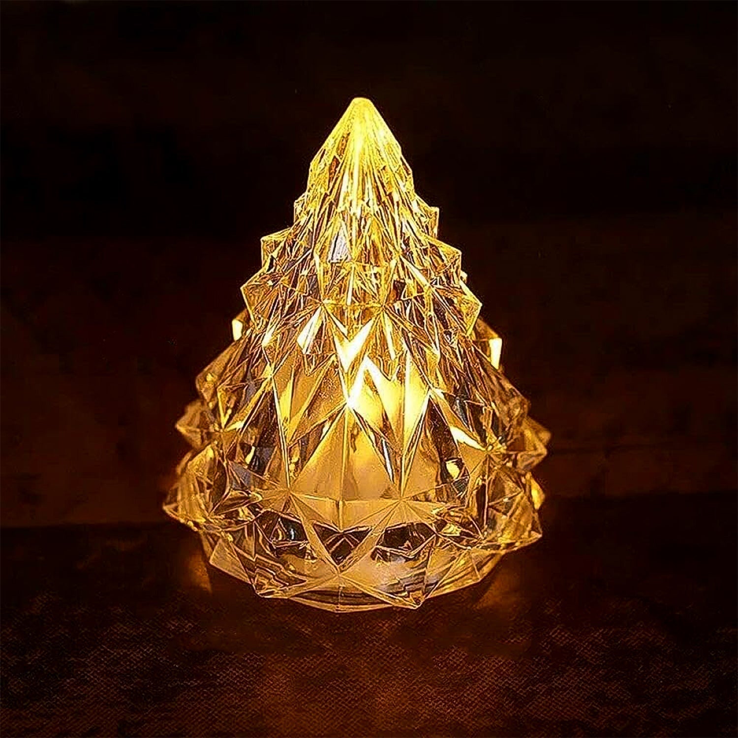 Iceberg Pyramid Candle Light