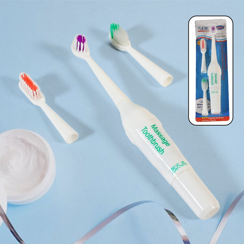 Electric Toothbrush for Adults & Teens – Deep Cleansing(Battery Not Incl)