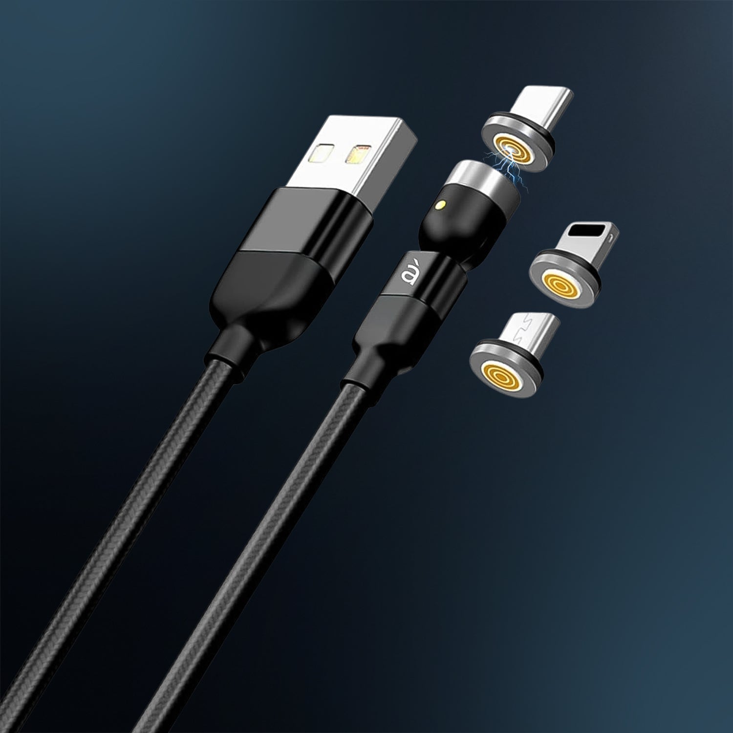 3 in 1 Magnetic USB Charging Cable