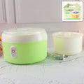 Green Electric Yogurt Maker for Household and Kitchen Use