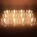 12 LED Crystal Smokeless Candles