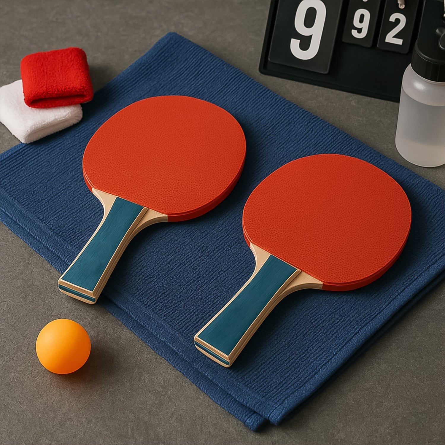 Knx Professional Table Tennis Racket (1 Set)