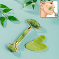 Jade Roller & Gua Sha – Natural Facial Massager for Anti-Aging & Skin Glow