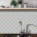 Peel & Stick 8×8 Inch Floor Tiles for Kitchen & Bathroom (10 Pc Set)