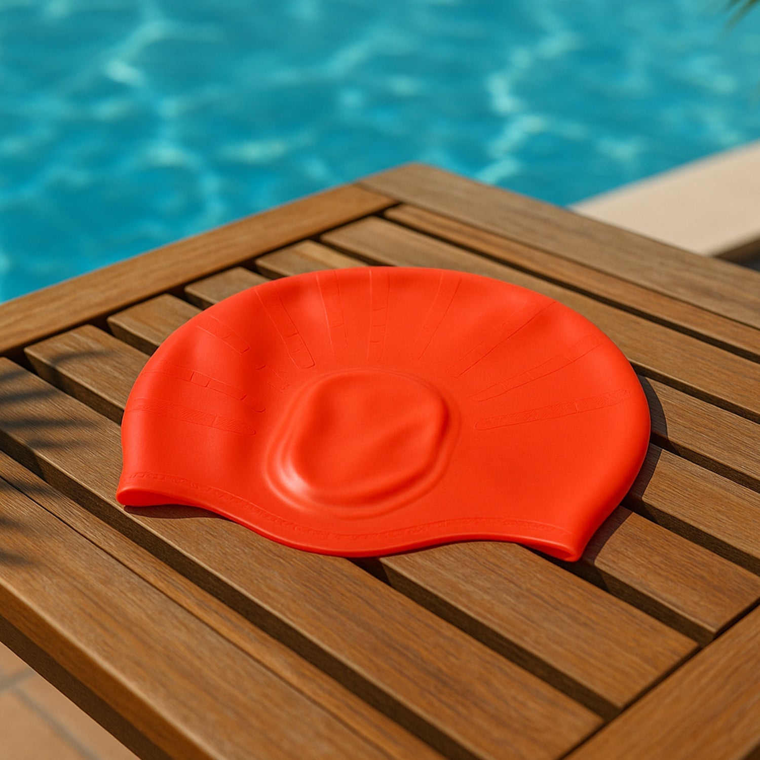 Knx Professional Silicone Swimming Cap (1 Pc)