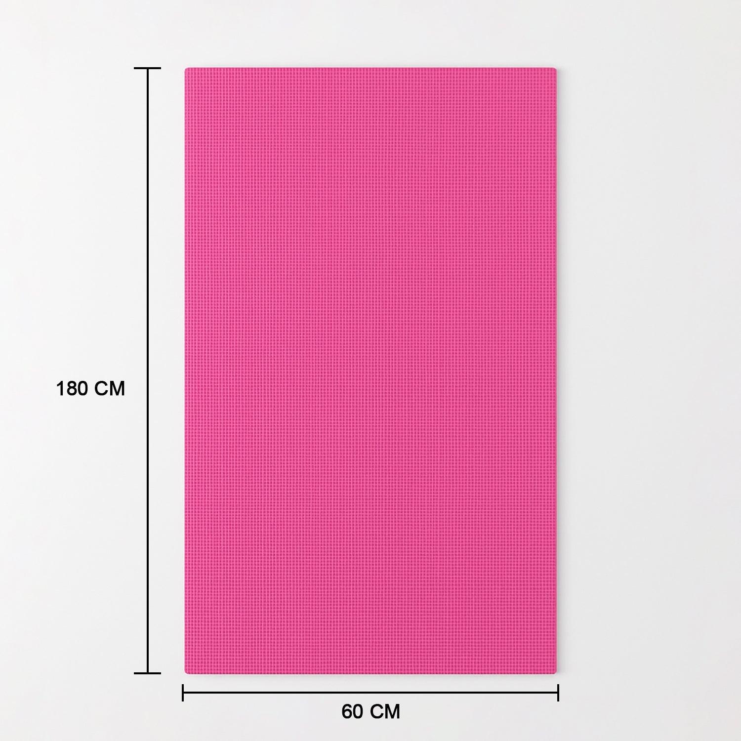 Yoga Mat Eco-Friendly for Fitness & Gym – Non-Slip Exercise Mat (180x60cm)