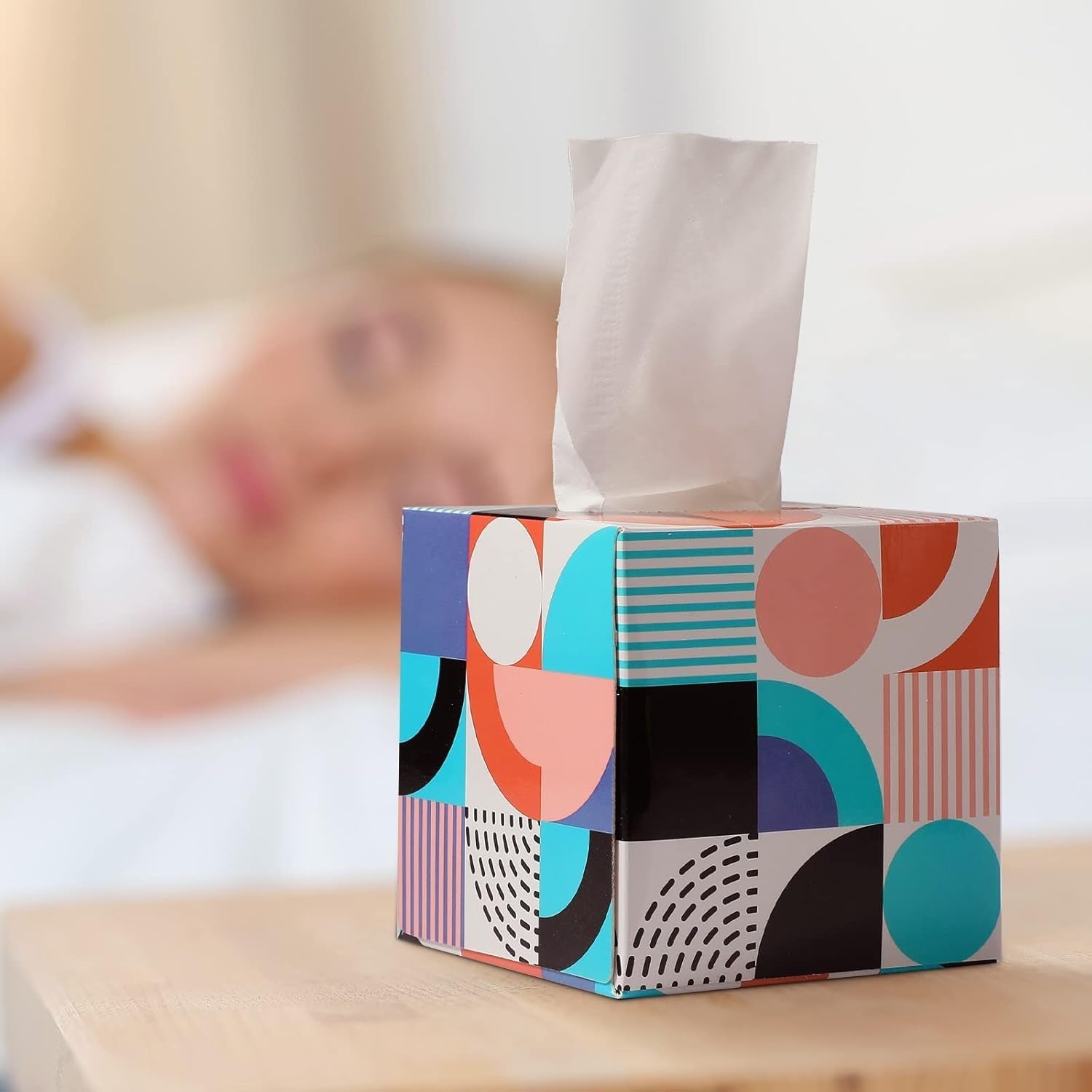 Tissues Cube Box – and Practical Tissue Holder for Home & Office (50 Pcs Set)