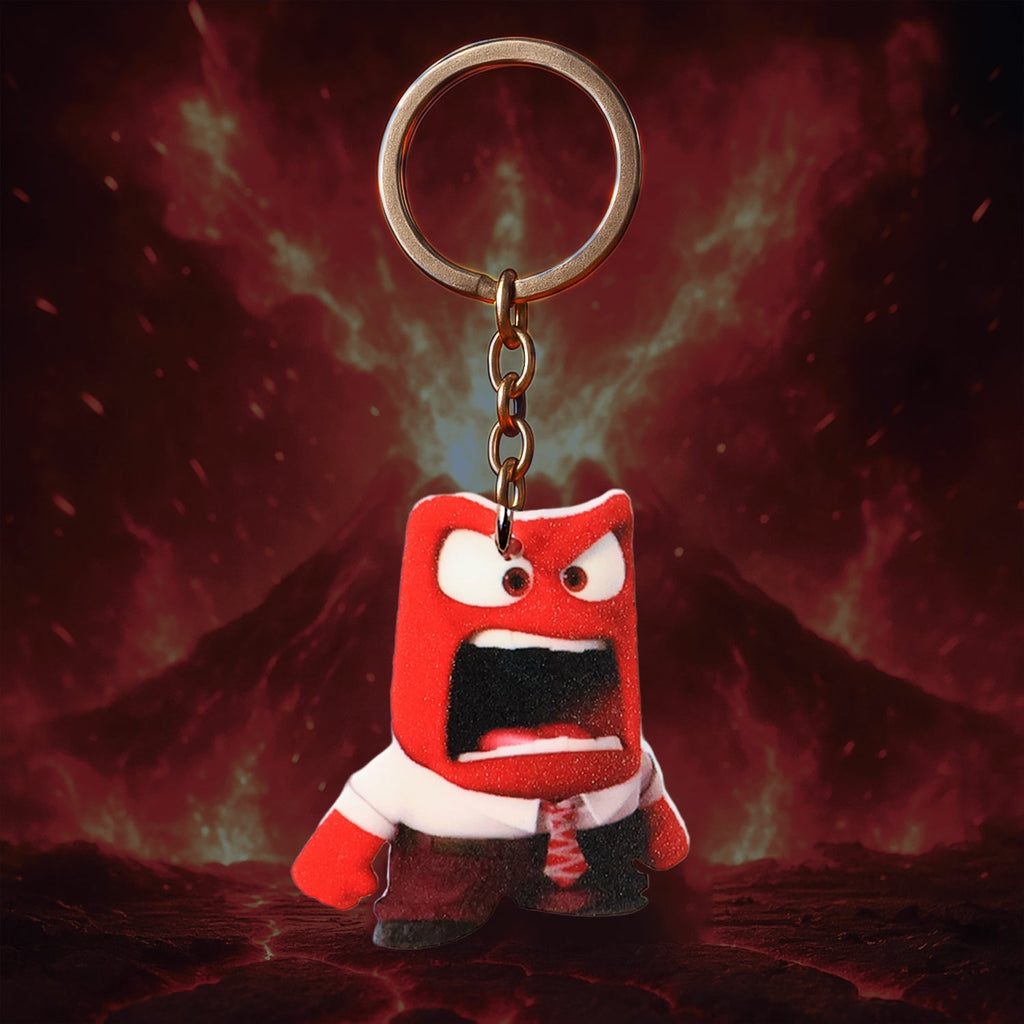 Animated Character Acrylic Keychain (1 Pc)