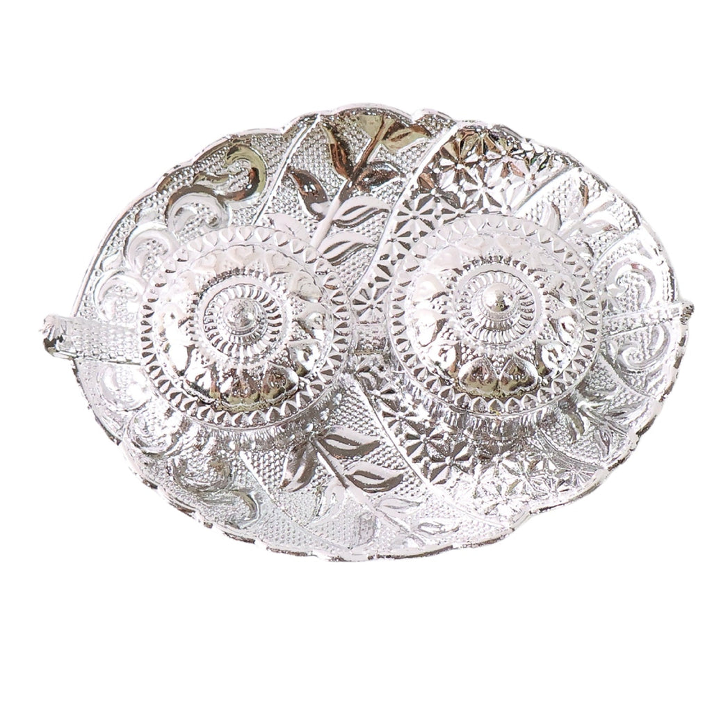 Leaf Shape Special Puja Thali (1 Pc / Mix Design)