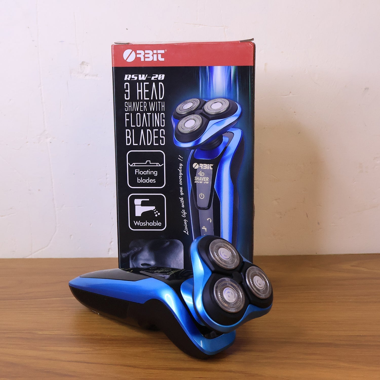 Orbit 4D Rechargeable Electric Shaver (1 Pc)