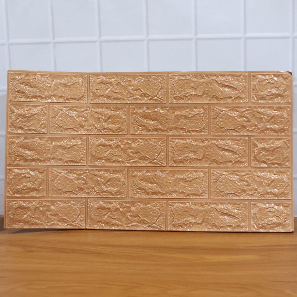 Wallpaper 3D Foam Wallpaper Sticker Panels (76 x 70 Cm / 1 Pc)
