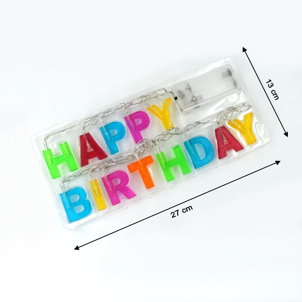 Decoratives 13 LED Letter Battery Operated String Lights