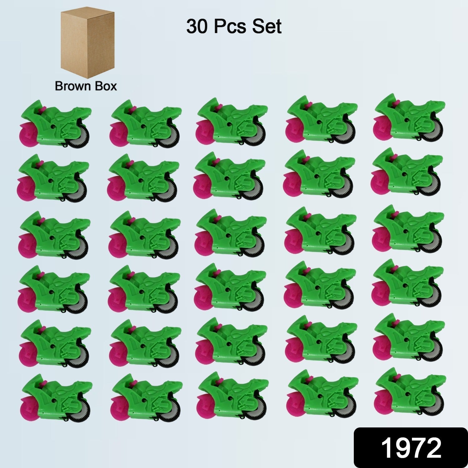 Pull Back Motorcycle Toys – Mini Motorcycles for Kids Ages 3–8 (30 Pcs Set)