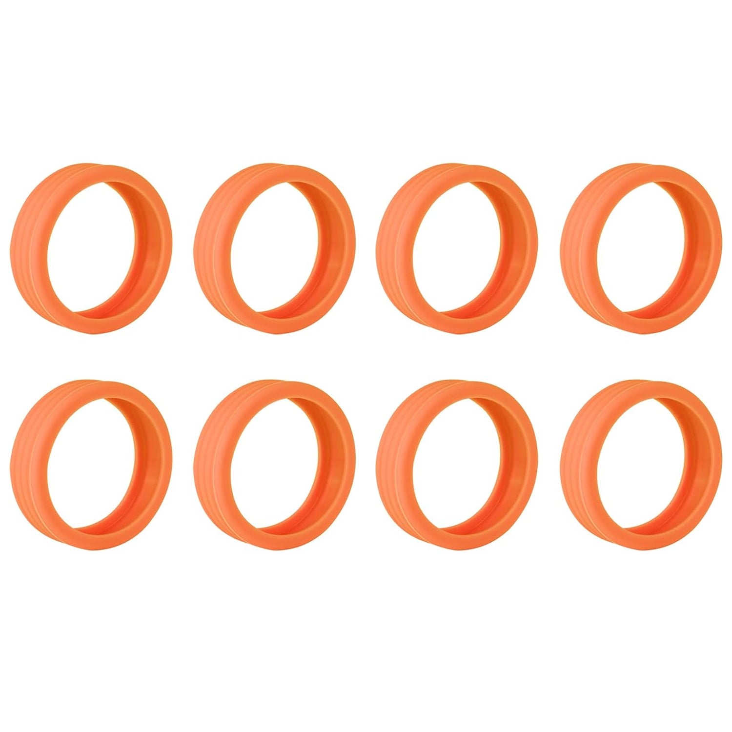 Silicone Luggage Wheel Covers – Noise Reduction & Protection (8 Pcs)