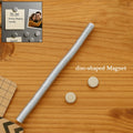 8.9mmx1.2mm Small Ferrite Silver Magnets in Disc Shape for Photo Gallery Hobby  65pc Set