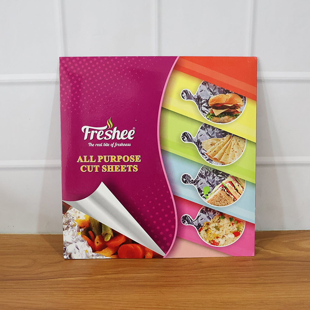 Aluminium Foil Cut Sheets 220×250 mm – 50 Sheets
