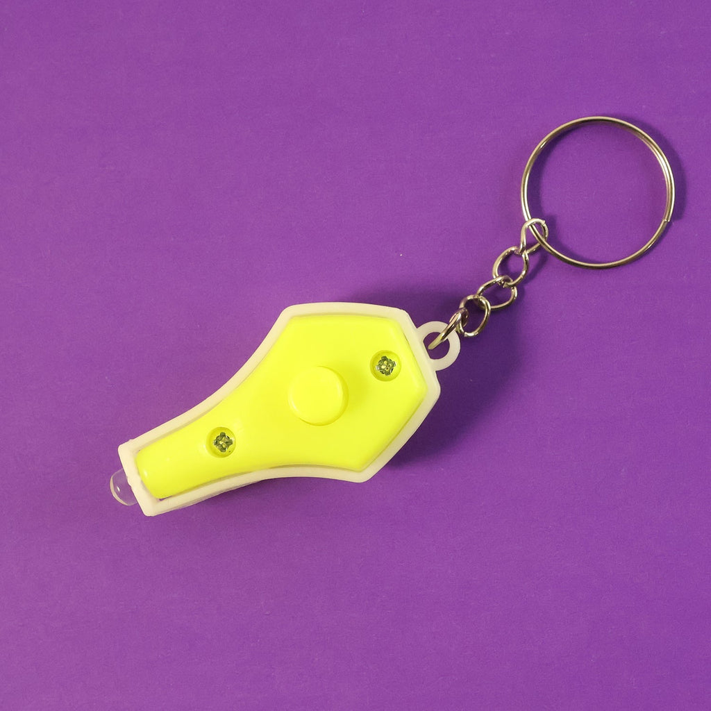 Mini LED Keychain UV Light with Blue Light (1 Pc)
