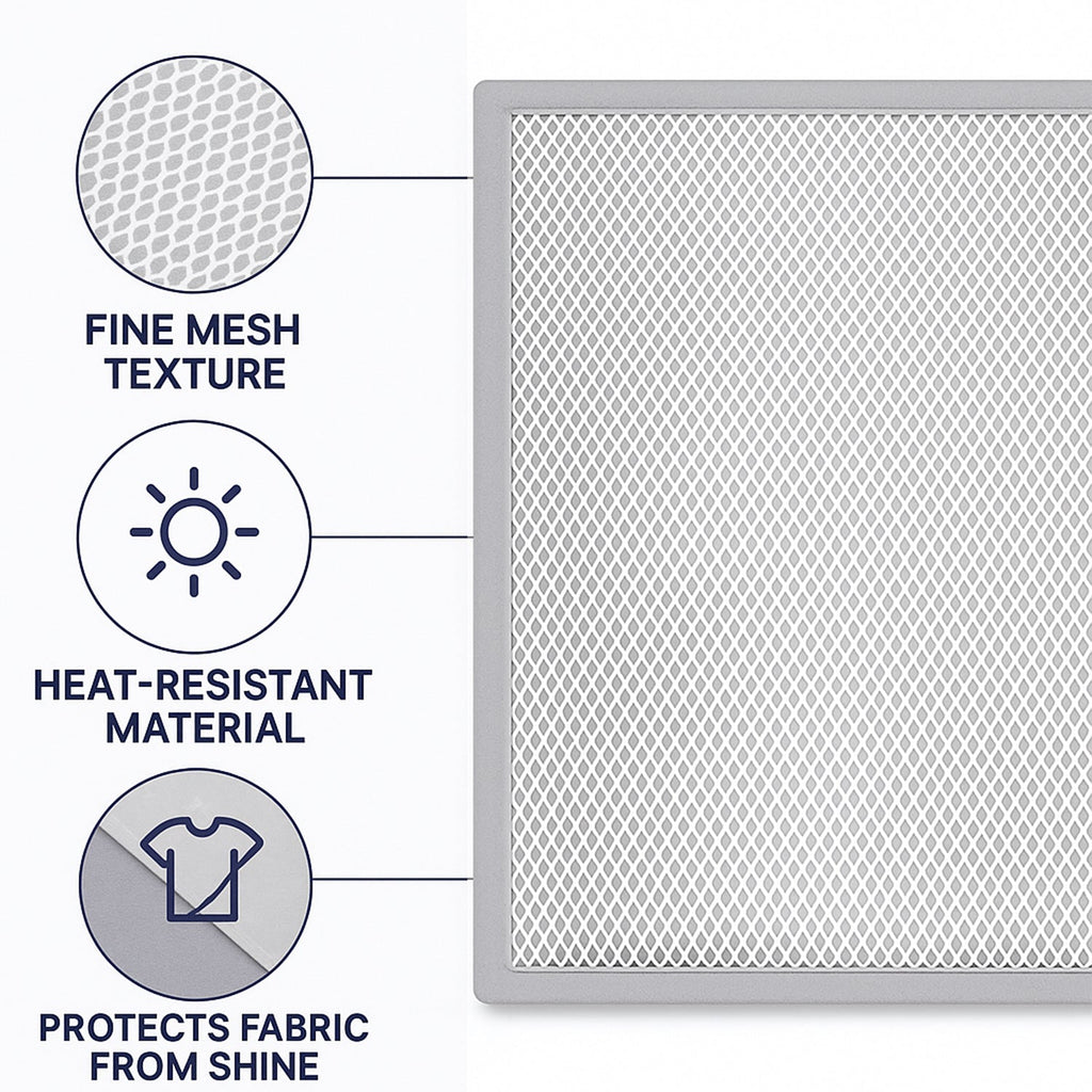 Large Ironing Press Net / Mesh Ironing Protector Cloth (65 x 50 Cm / 1 Pc)