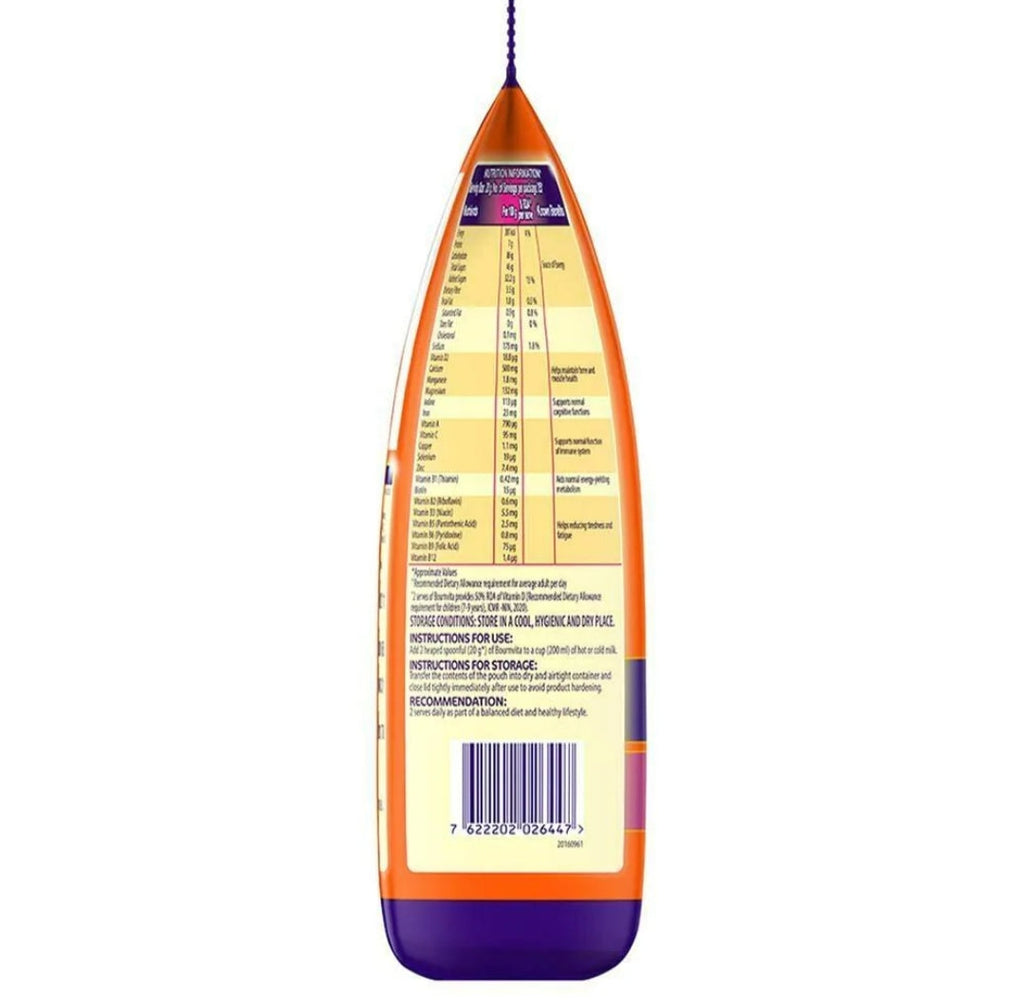 Bournvita Chocolate Nutrition Drink 500 g Pouch Bournvita